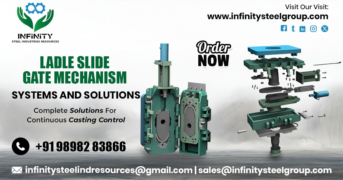 Ladle Slide Gate Mechanism System in Ethiopia