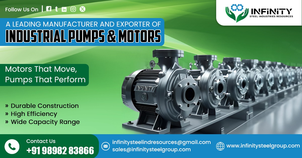 Industrial Pumps and Motors in Senegal