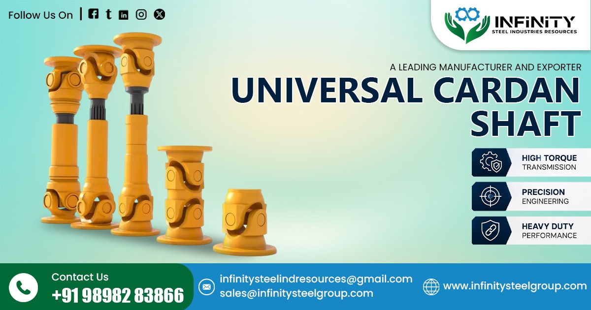 Cardan Shaft Supplier in Kenya | Infinity Steel Industries