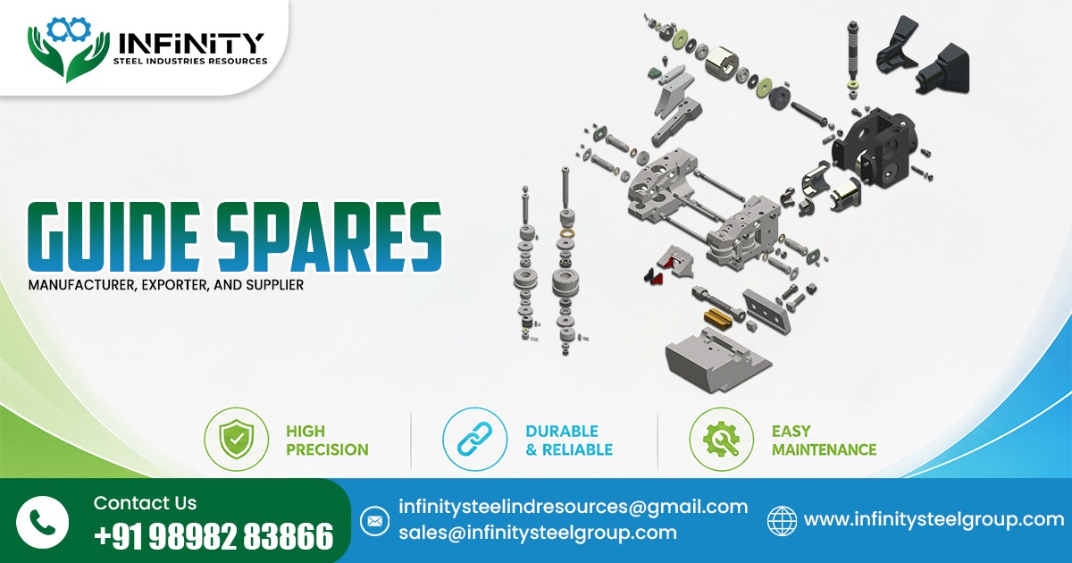 Guide Spares Supplier In South Africa for rolling mill guide box rollers by Infinity Steel Industries