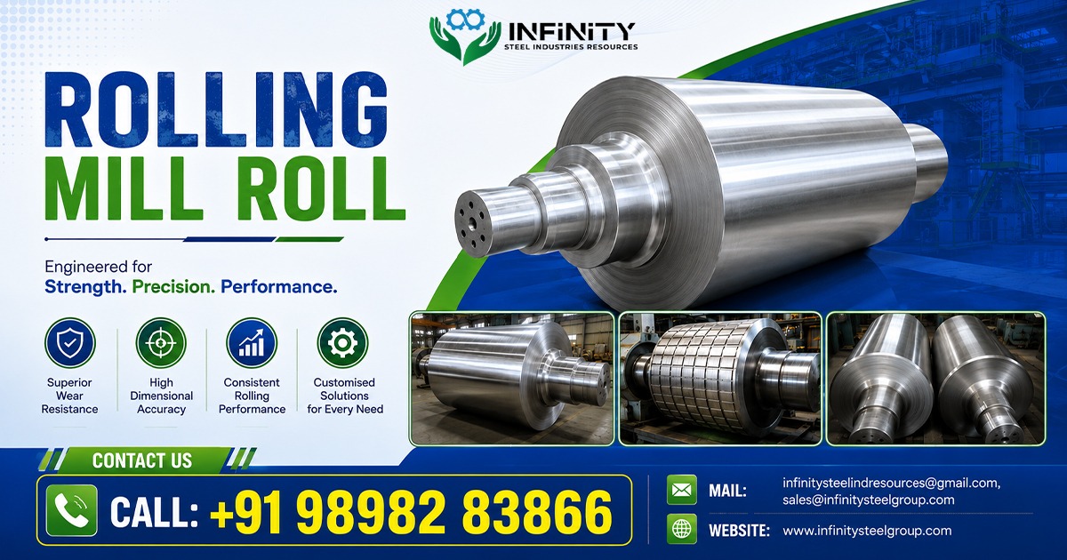 Infinity Steel Industries Rolling Mill Rolls in Vietnam