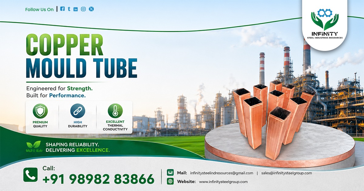 Premium Copper Mould Supplier In Nigeria | Infinity Steel Industries